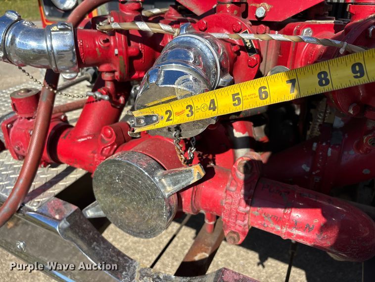 image for item EJ7706 1988 International F2554 pumper fire truck