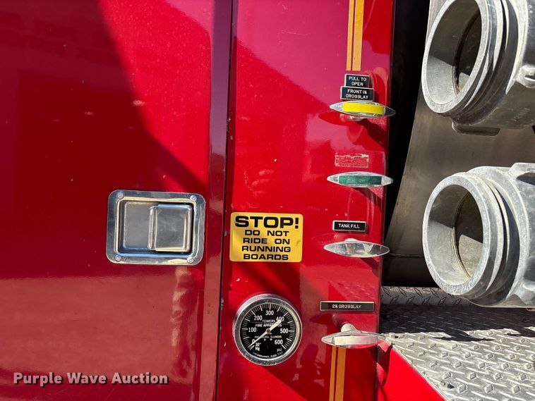 image for item EJ7706 1988 International F2554 pumper fire truck