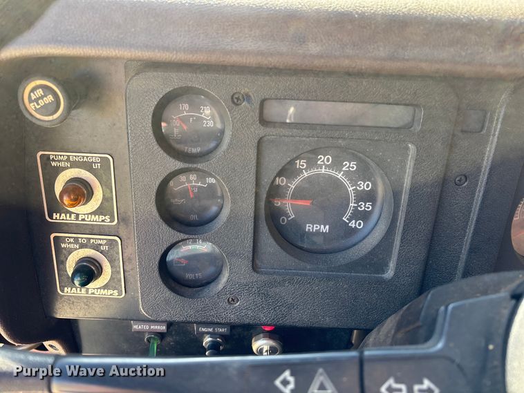 image for item EJ7706 1988 International F2554 pumper fire truck