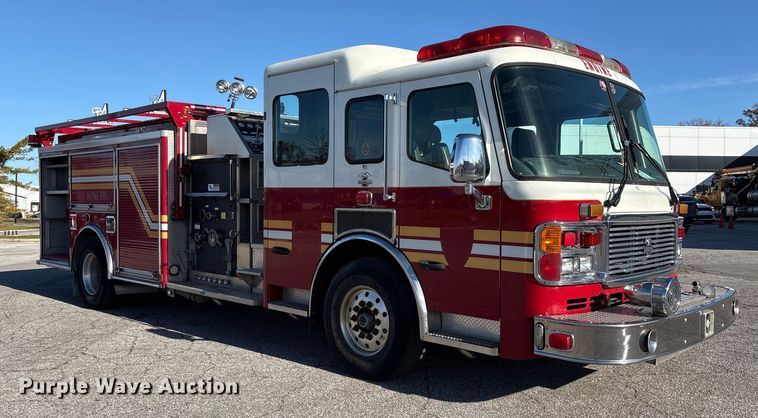 image for item EM6166 2007 American LaFrance Metropolitan pumper fire truck