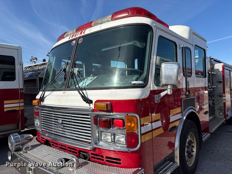 image for item EM6166 2007 American LaFrance Metropolitan pumper fire truck