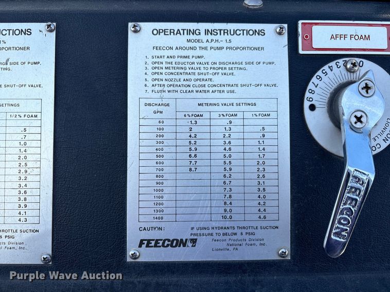 image for item EM6166 2007 American LaFrance Metropolitan pumper fire truck