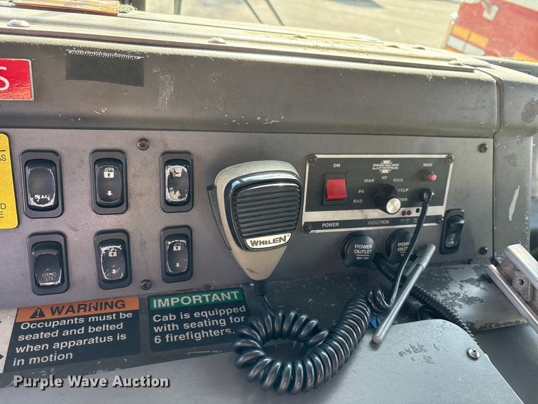 image for item EM6166 2007 American LaFrance Metropolitan pumper fire truck