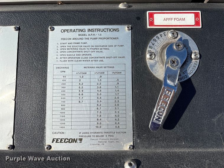 image for item EM6167 2006 American LaFance Metropolitan pumper fire truck