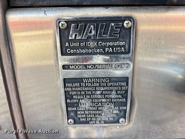 image for item EM6169 2007 American LaFrance Metropolitan pumper fire truck