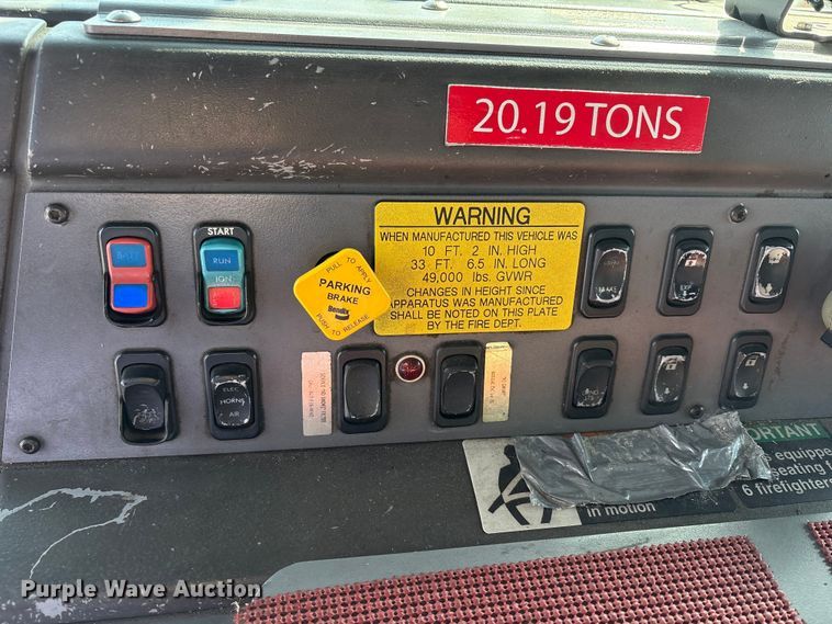 image for item EM6169 2007 American LaFrance Metropolitan pumper fire truck