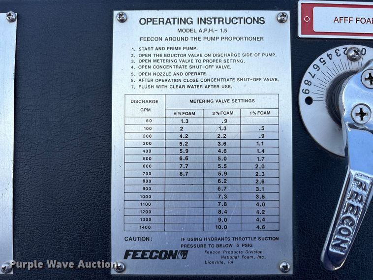 image for item EM6170 2007 American LaFrance Metropolitan pumper fire truck