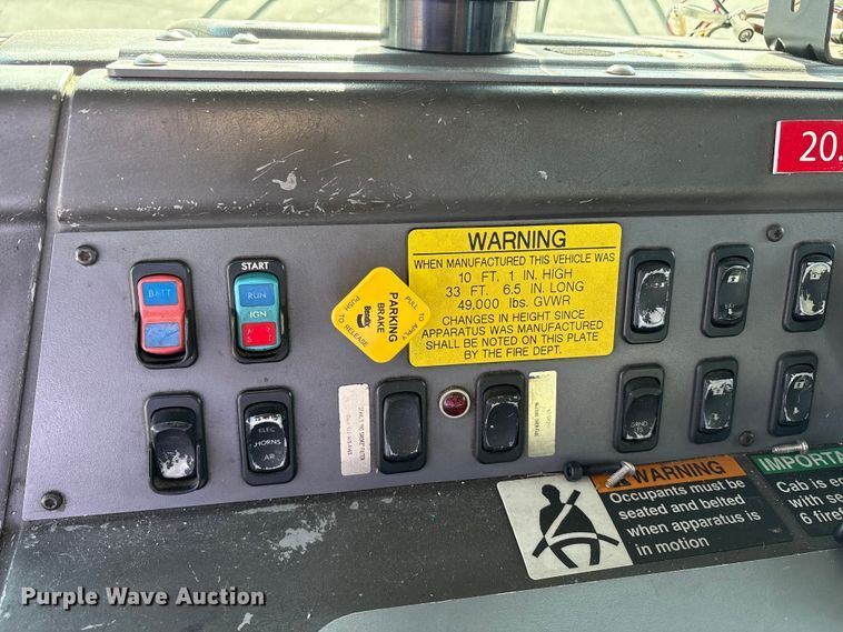 image for item EM6170 2007 American LaFrance Metropolitan pumper fire truck