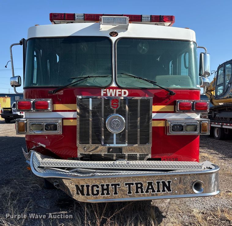 image for item EM6181 2012 Sutphen Custom pumper fire truck