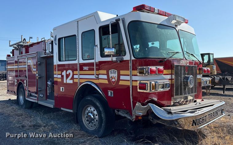 image for item EM6181 2012 Sutphen Custom pumper fire truck