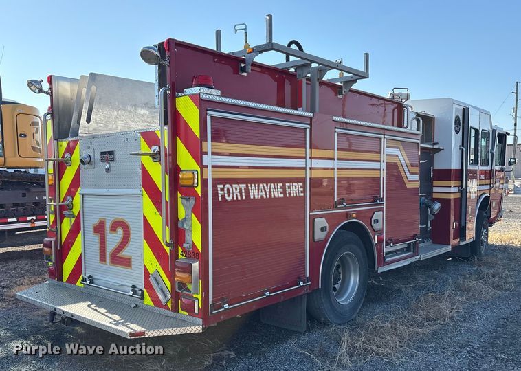 image for item EM6181 2012 Sutphen Custom pumper fire truck