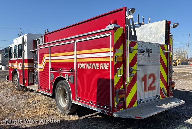 image for item EM6181 2012 Sutphen Custom pumper fire truck
