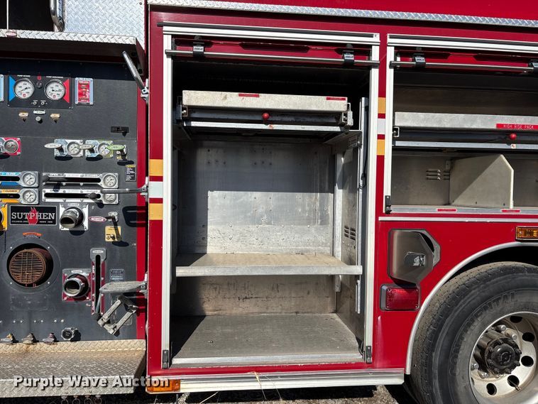 image for item EM6181 2012 Sutphen Custom pumper fire truck