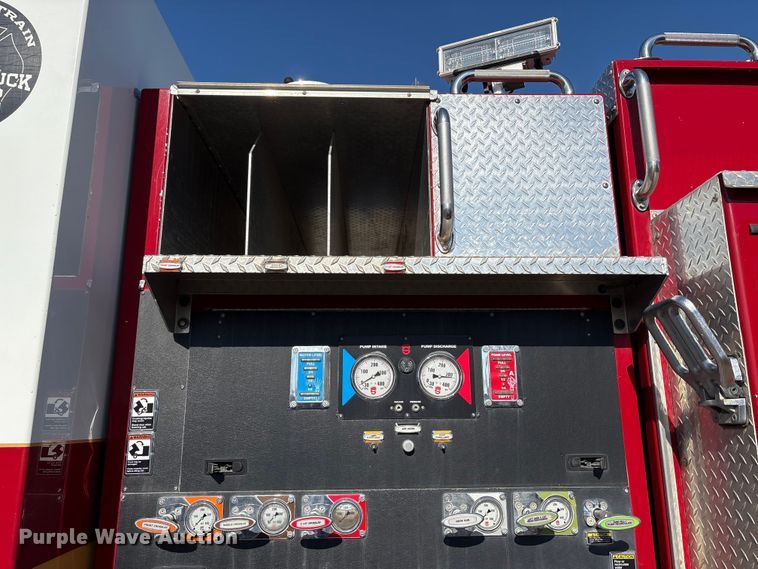 image for item EM6181 2012 Sutphen Custom pumper fire truck