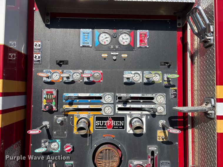 image for item EM6181 2012 Sutphen Custom pumper fire truck