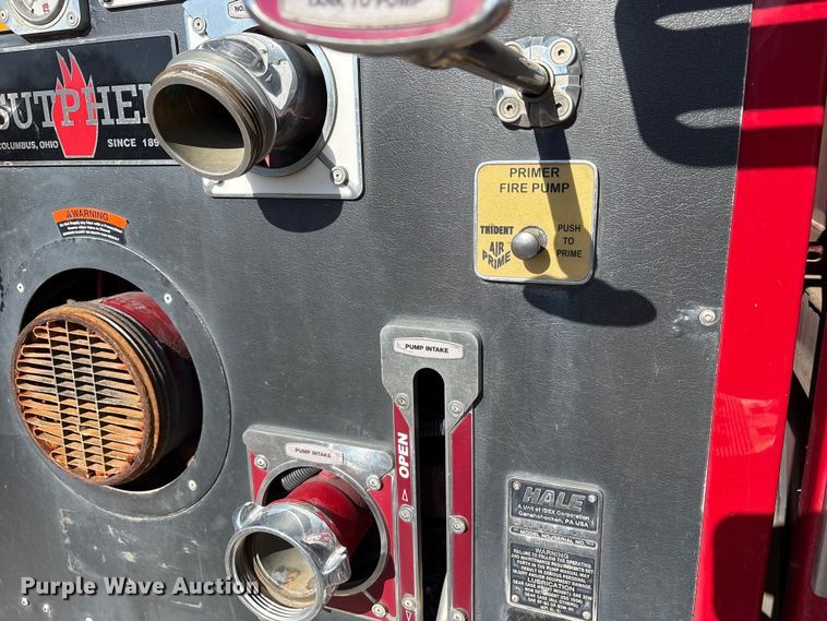 image for item EM6181 2012 Sutphen Custom pumper fire truck