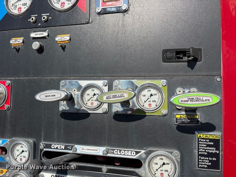 image for item EM6181 2012 Sutphen Custom pumper fire truck