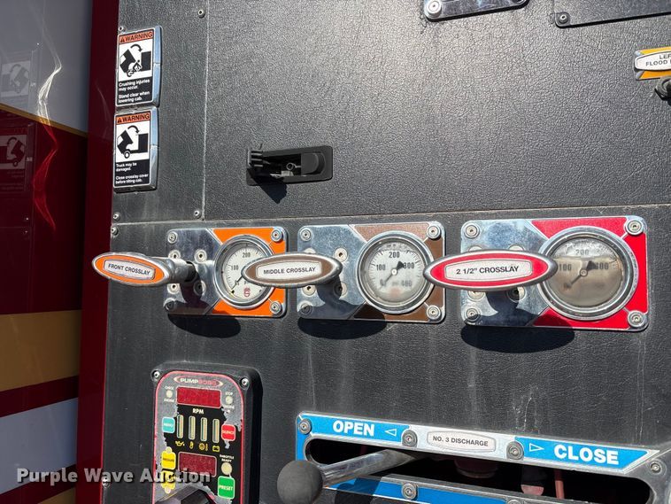 image for item EM6181 2012 Sutphen Custom pumper fire truck