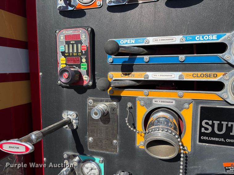 image for item EM6181 2012 Sutphen Custom pumper fire truck