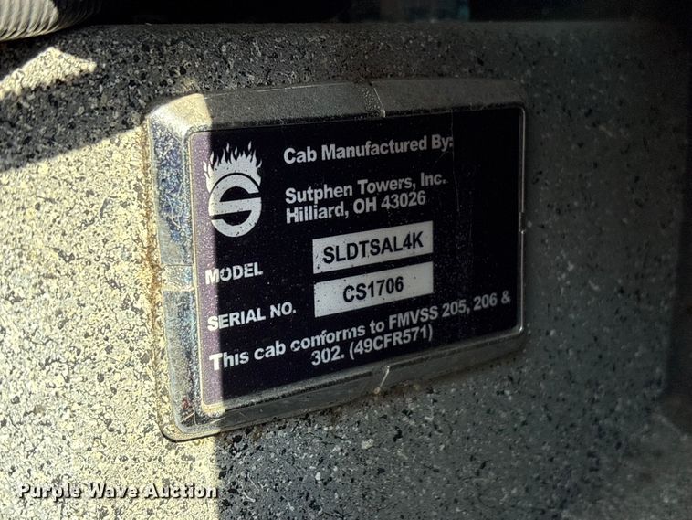 image for item EM6181 2012 Sutphen Custom pumper fire truck