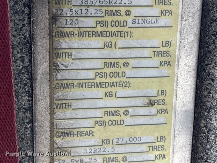 image for item EM6181 2012 Sutphen Custom pumper fire truck