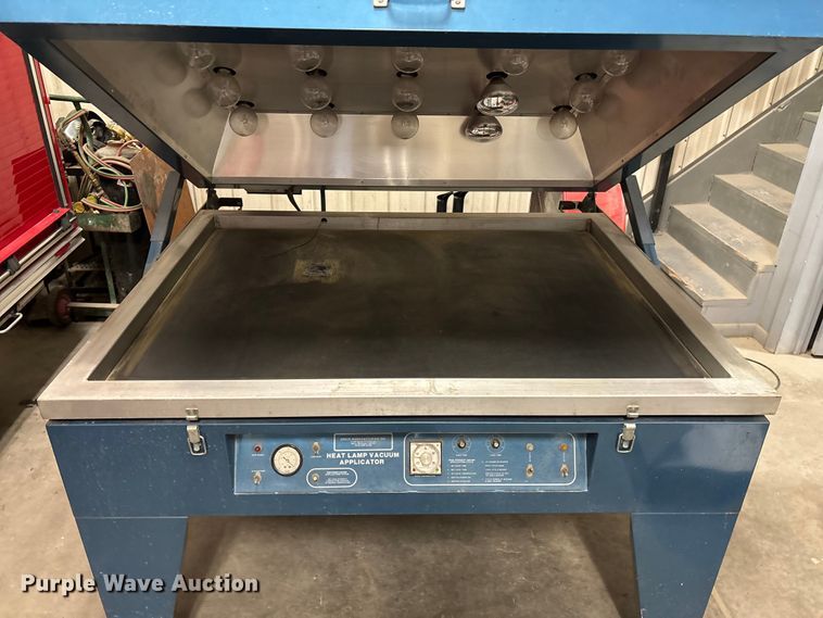 image for item EN5800 Greco Manufacturing Inc. 3x4-230-1-60 heat lamp vacuum applicator
