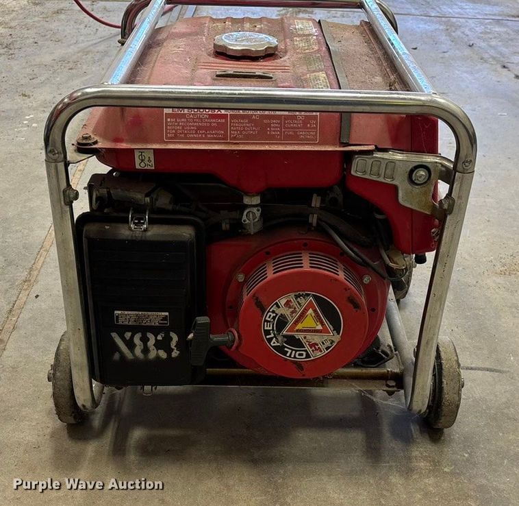 image for item EN5801 Honda EM5000SX generator