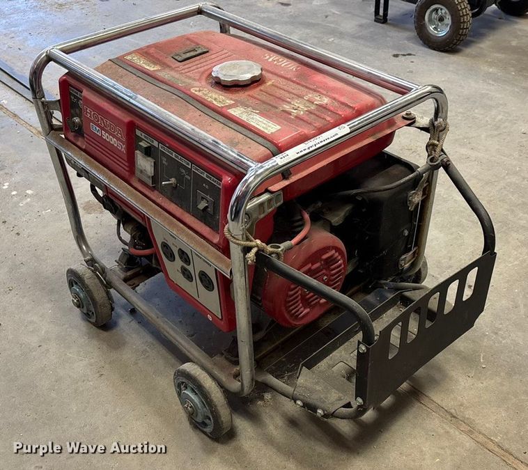 image for item EN5801 Honda EM5000SX generator