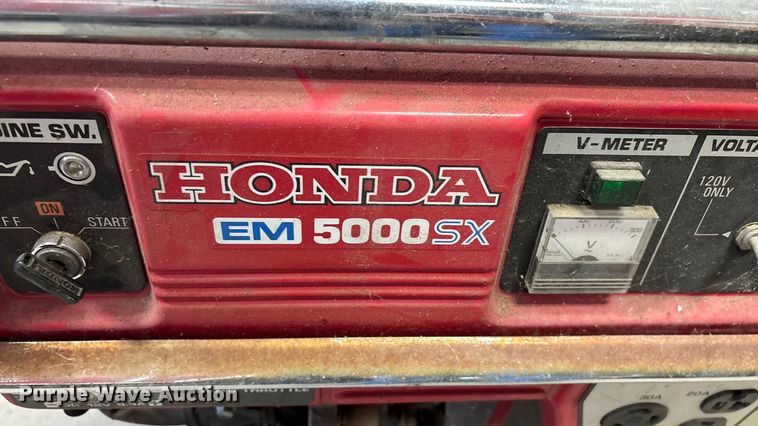 image for item EN5801 Honda EM5000SX generator