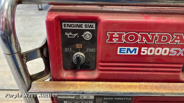 image for item EN5801 Honda EM5000SX generator
