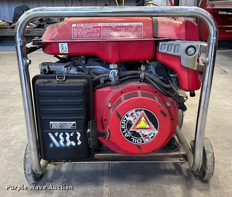 image for item EN5801 Honda EM5000SX generator