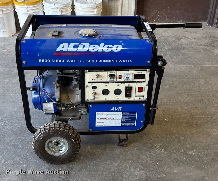 image for item EN5802 AC Delco 5500 generator
