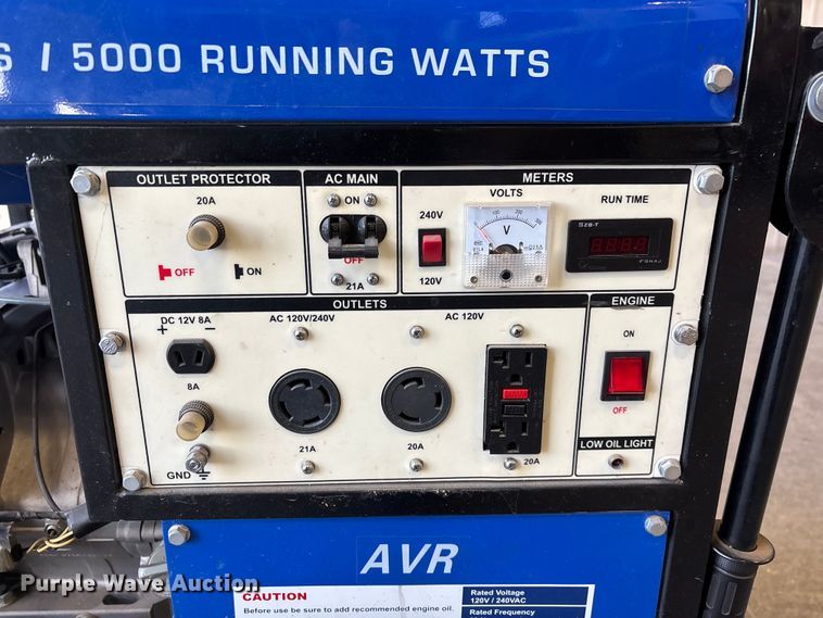 image for item EN5802 AC Delco 5500 generator