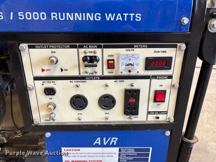 image for item EN5802 AC Delco 5500 generator