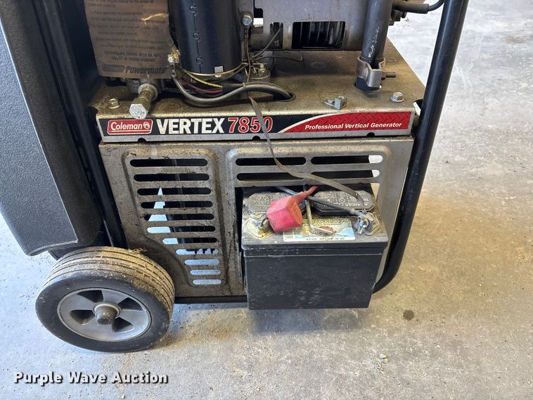 image for item EN5803 Coleman Vertex 7850 Professional generator