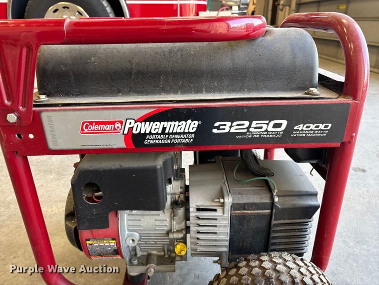 image for item EN5804 Coleman Powermate generator