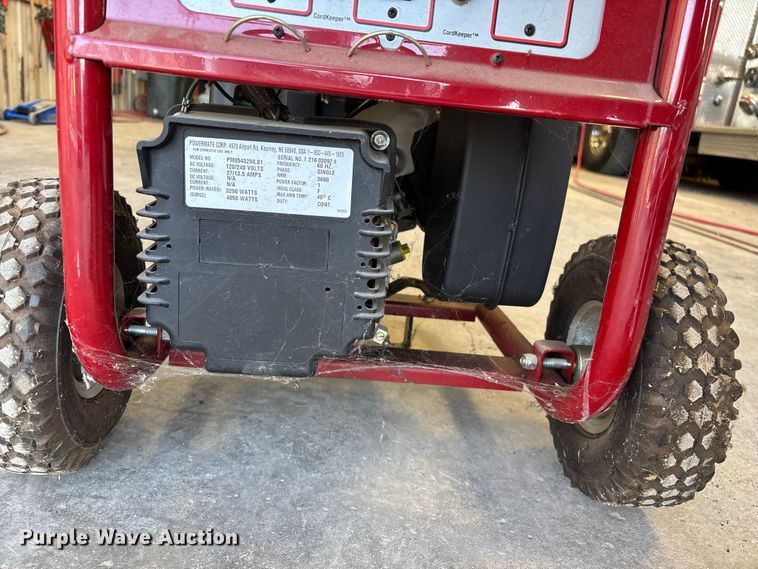 image for item EN5804 Coleman Powermate generator