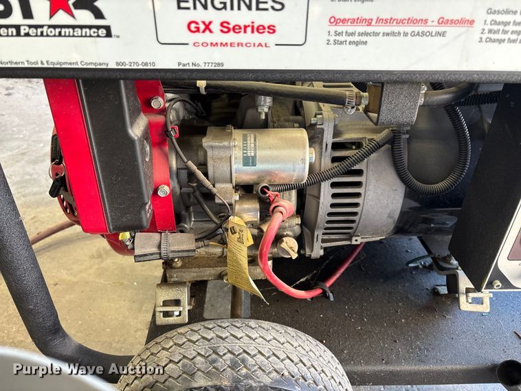 image for item EN5805 North Star 8000 TFG Triple Fuel generator