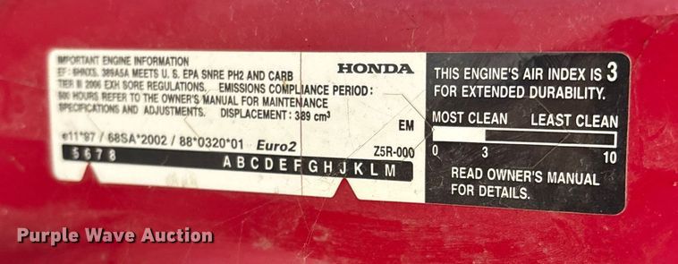 image for item EN5805 North Star 8000 TFG Triple Fuel generator