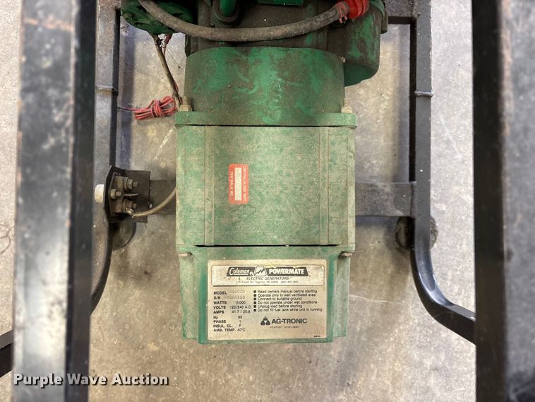 image for item EN5806 Coleman Powermate 545020 generator