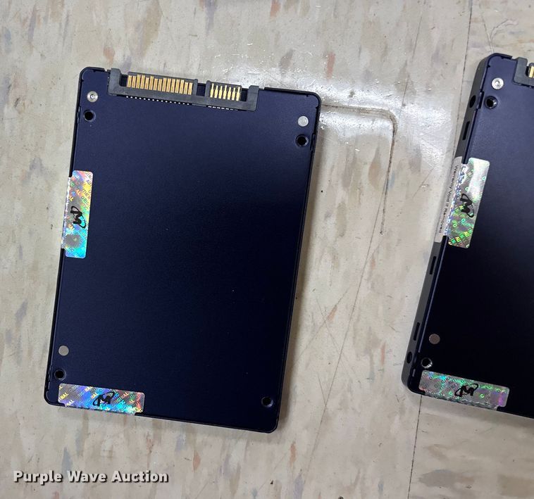 image for item EN5817 (8) Micron 5200 ECO 2.5 SSD hard drives