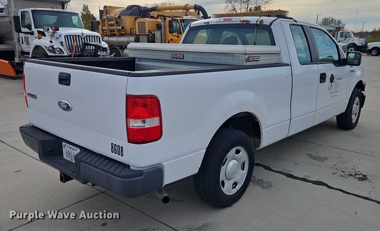 image for item EO4801 2007 Ford F150 SuperCab pickup truck