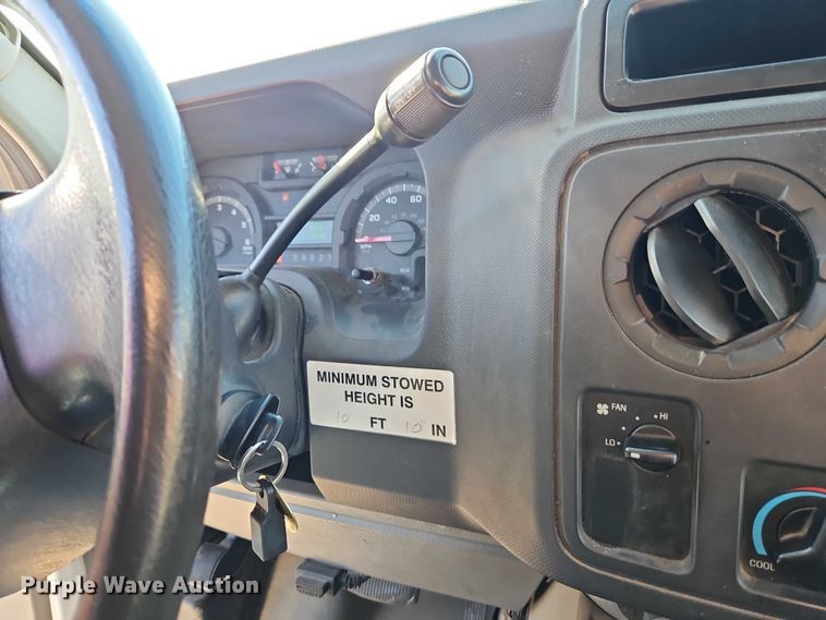 image for item EO4808 2012 Ford E350 Super Duty van with bucket lift