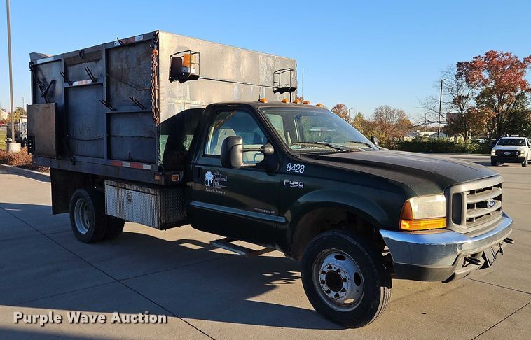 image for item EO4810 2000 Ford F450 Super Duty dump truck