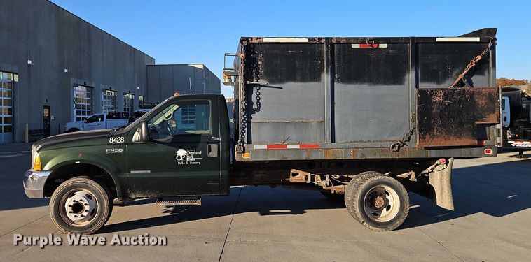 image for item EO4810 2000 Ford F450 Super Duty dump truck