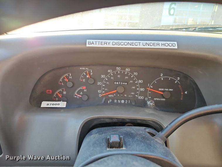 image for item EO4810 2000 Ford F450 Super Duty dump truck