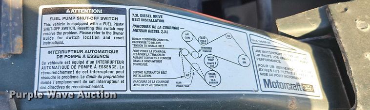 image for item EO4810 2000 Ford F450 Super Duty dump truck