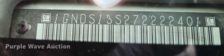 image for item EO4821 2007 Chevrolet Trail Blazer SUV