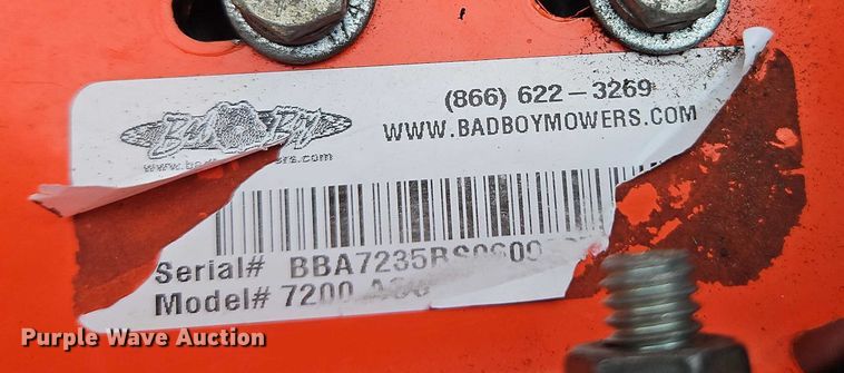 image for item EO4823 Bad Boy 7200 ZTR lawn mower
