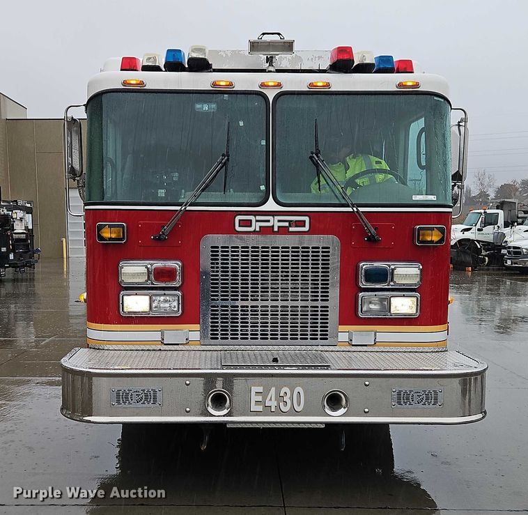 image for item EO4857 2001 Spartan Advantage pumper fire truck